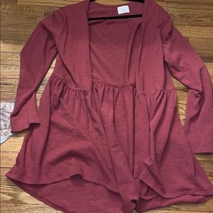 Anthropology XL new cardigan without tags